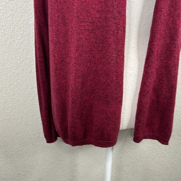 Express Wine Long Sleeve Open Cardigan Size Small - Picture 3 of 7